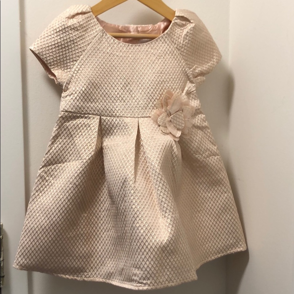 Rose gold 3yr old dress